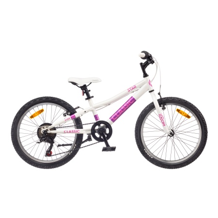Lasteratas Classic 20" STAR 6k GIRL valge