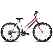 Maastikuratas Drag 26" Hacker Lady 13" valge/ roosa