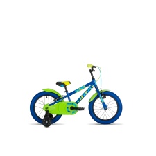 Lasteratas Drag 16" Rush sinine/ roheline