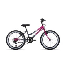 Lasteratas Drag 20" Hacker Lady hõbe/ roosa